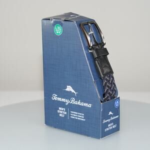 Tommy Bahama Stretch Braided Belt L/XL (38-42) - NWT